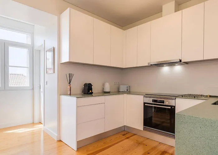 Appartamento Paco De Arco Great T3 Apartment, Cp153 2º Perfect Spot In The Town Center *